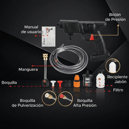Hidrolavadora Inalámbrica Premium 💦 2-Baterías