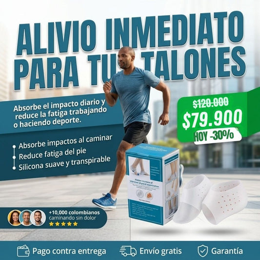 Taloneras terapéuticas transpirables - PharmaToe