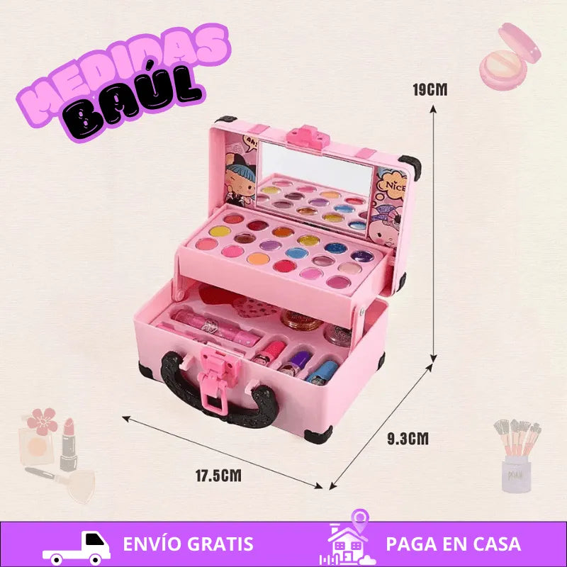 Baúl de Maquillaje Pretty - Diversión Creativa Infantil 🎀