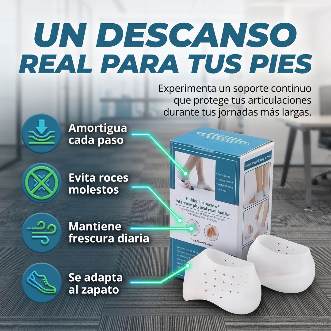Taloneras terapéuticas transpirables - PharmaToe