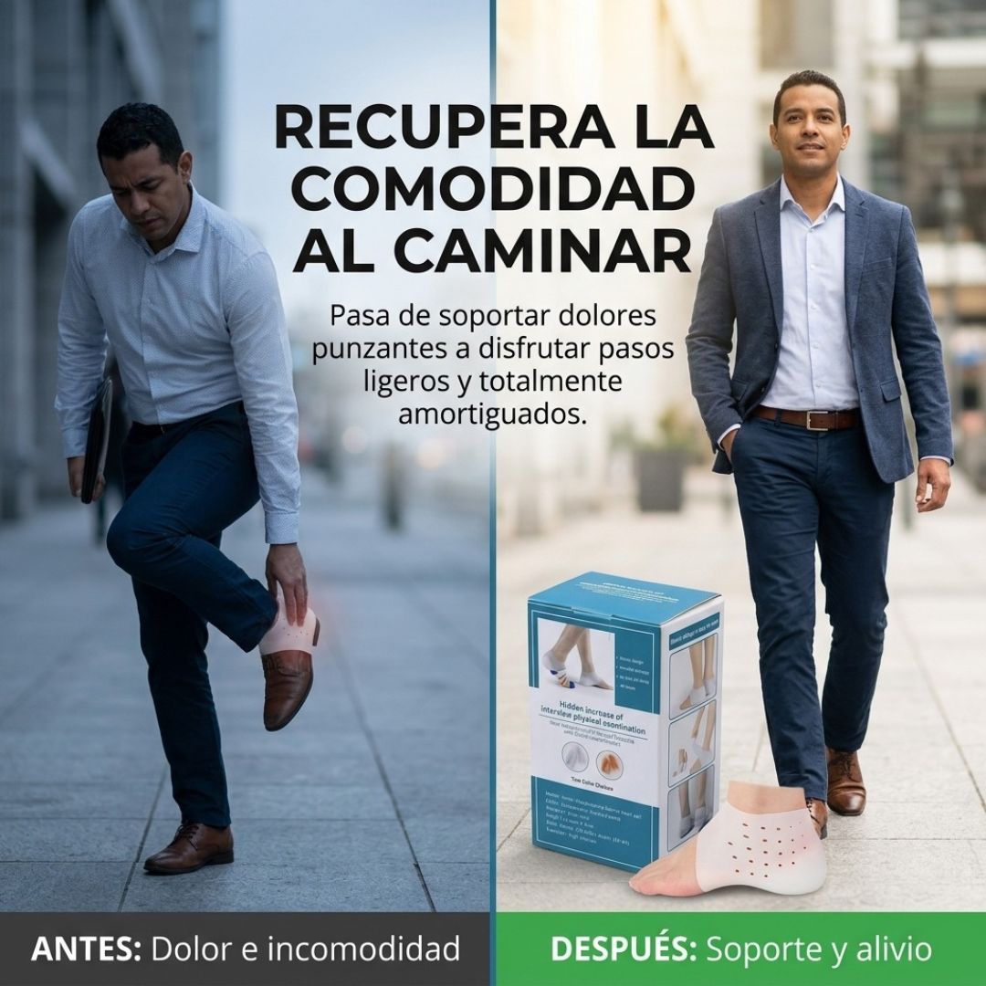 Taloneras terapéuticas transpirables - PharmaToe