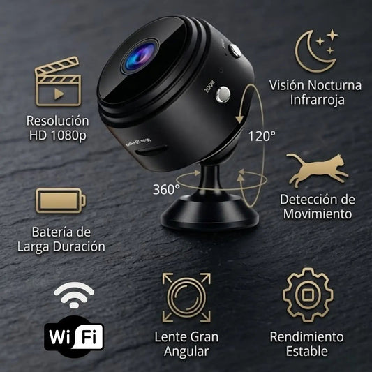 Mini Cámara de Vigilancia para Mascotas 🐾 PetCam