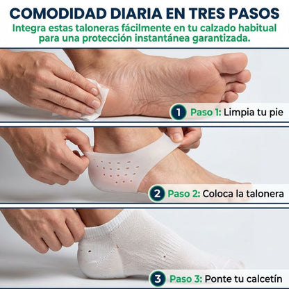 Taloneras terapéuticas transpirables - PharmaToe