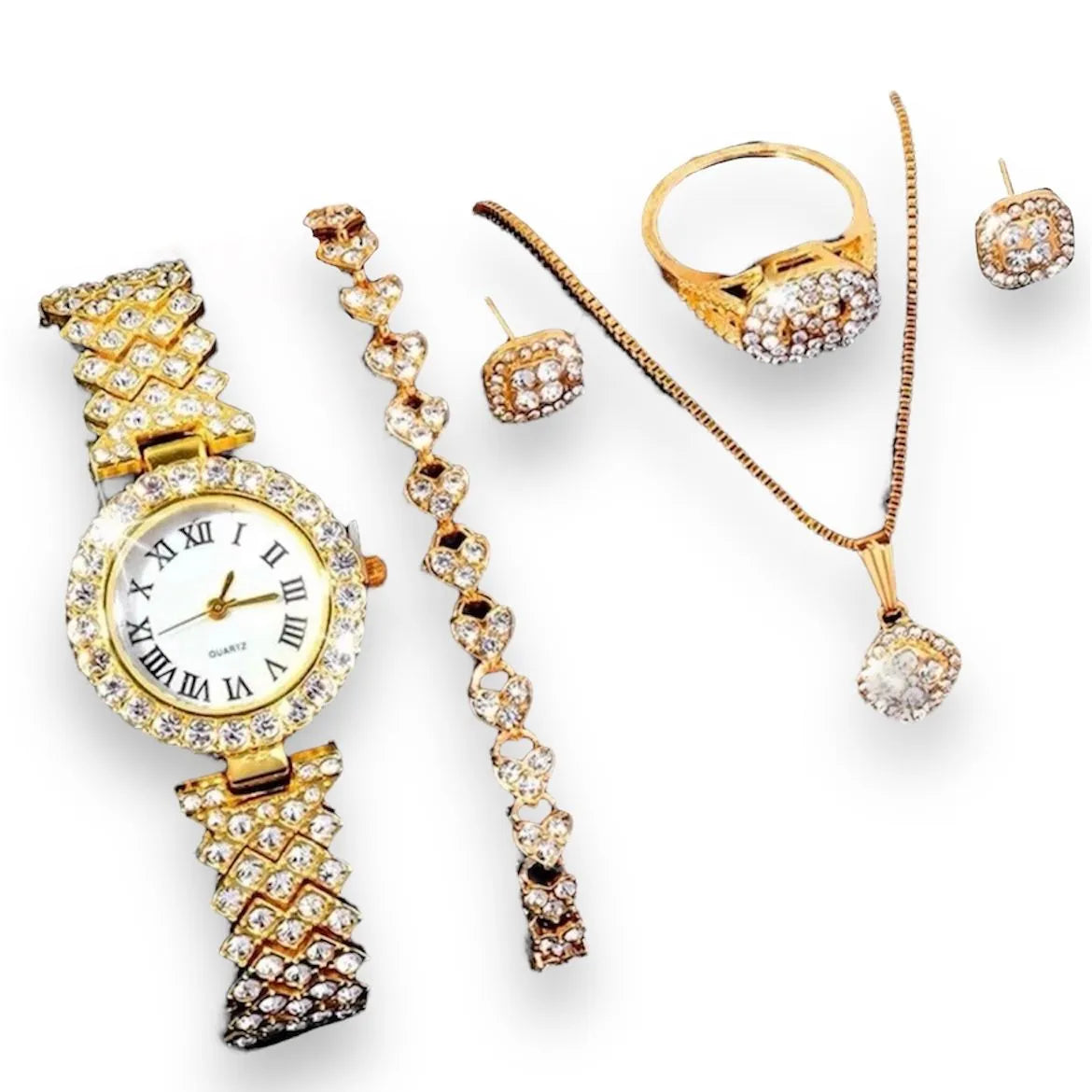 Luxury Time Dama – SET de 5 piezas 💎