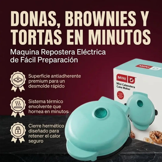 Maquina Repostera Eléctrica Mini 🍩