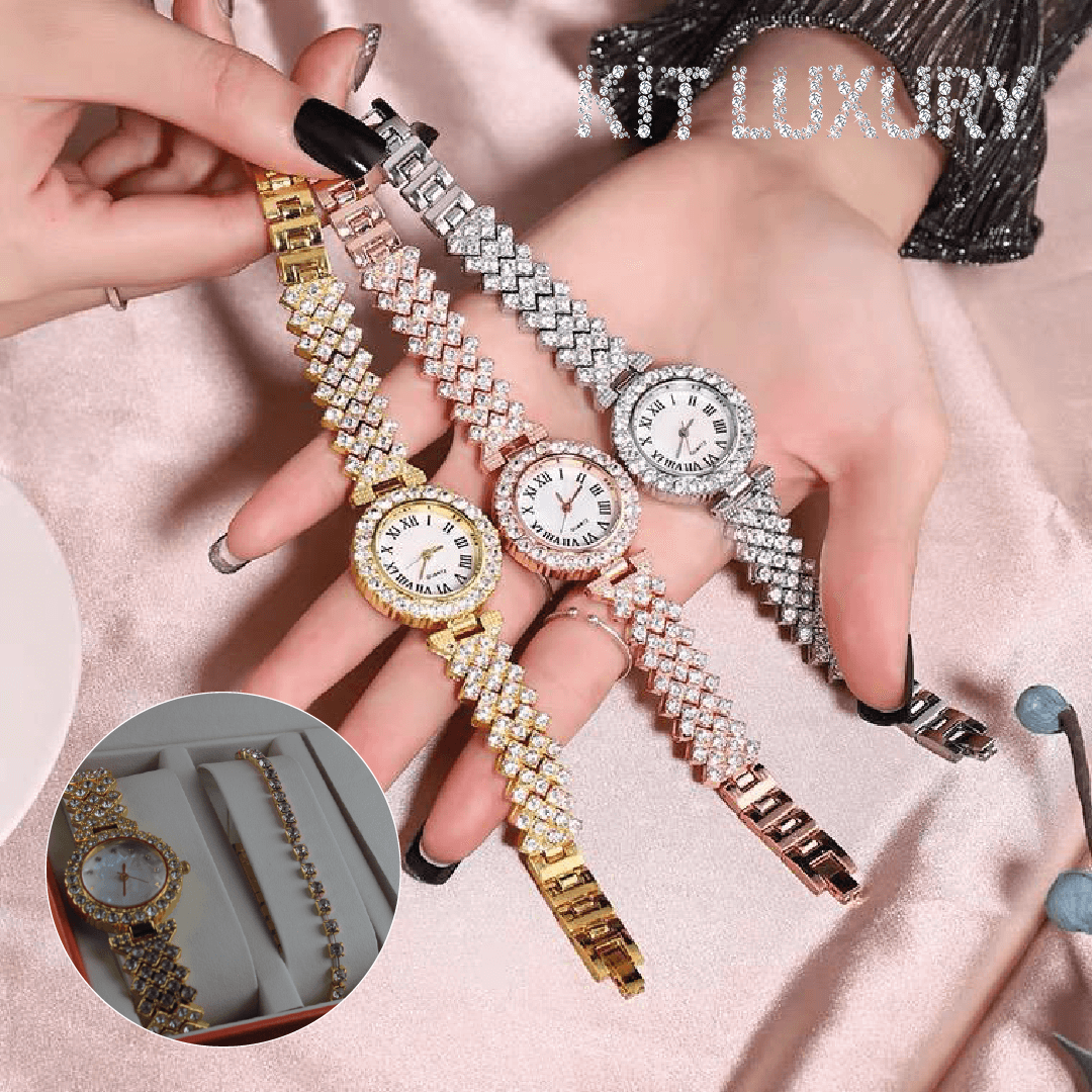 Luxury Time Dama – SET de 5 piezas 💎