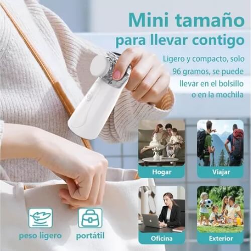 Nebulizador Inalámbrico NebuGo 🌬️ Para Niños y Adultos