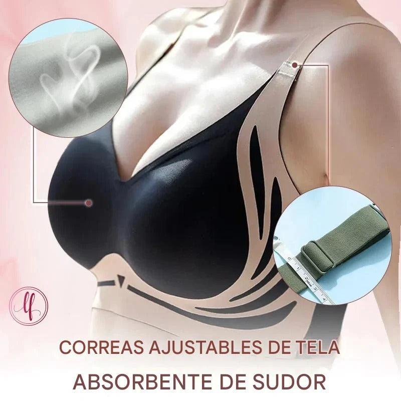 Brasier Invisible Reafirmante 👚 Push-Up sin Varilla