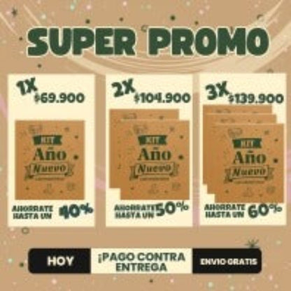 Kit Ritual Año Nuevo Premium™ – Prosperidad & Bienestar✨