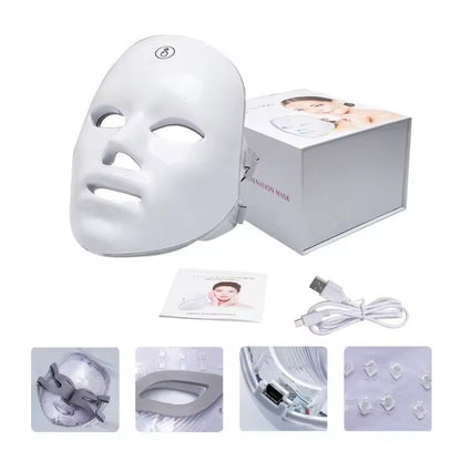 Mácara LED LumiSkin – Rutina Facial en Casa ✨