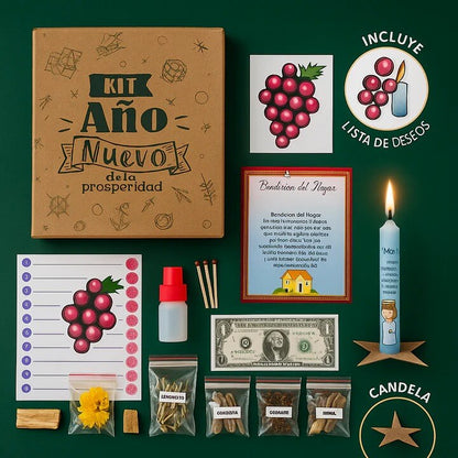 Kit Ritual Año Nuevo Premium™ – Prosperidad & Bienestar✨